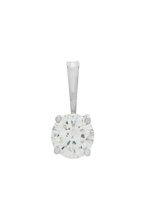 18k Gold Diamond Pendant