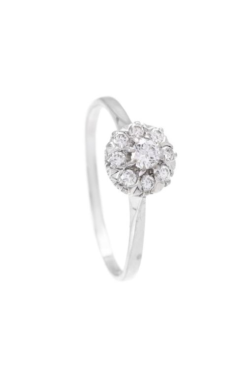 18k Gold Diamond Ring