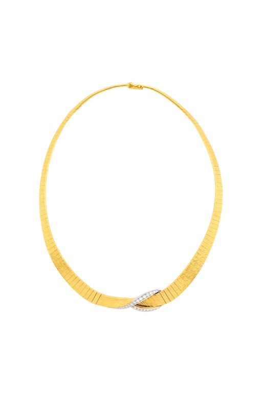 18k Gold Diamond Necklace