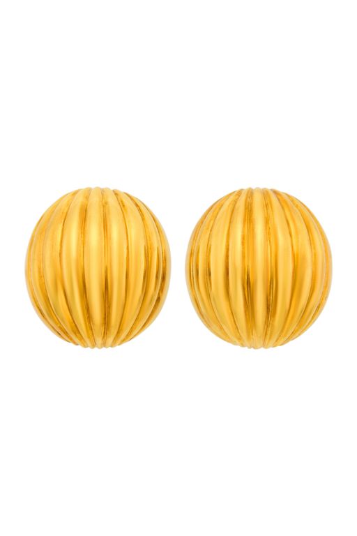 Pair of 18k Gold Earrings
