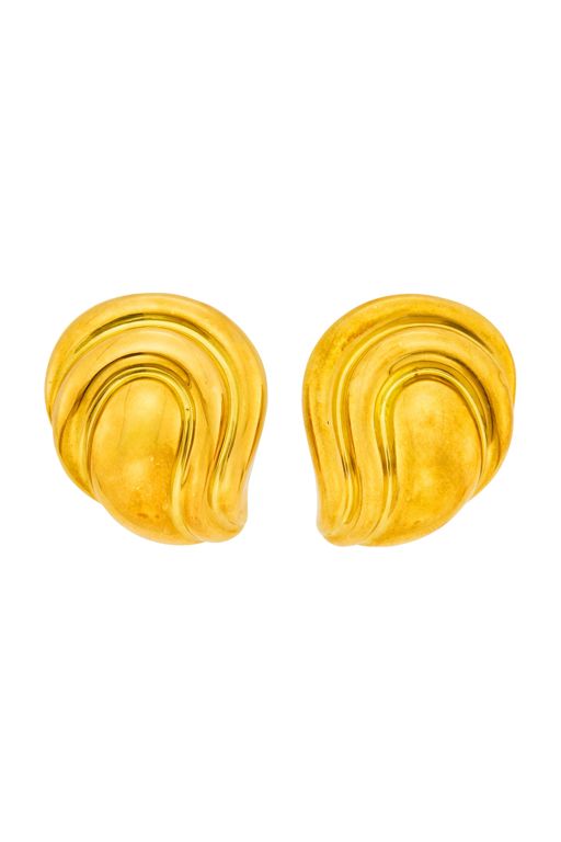 Pair of 18k Gold Earrings