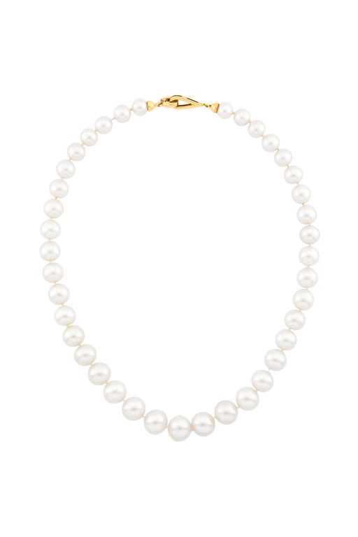 14k Gold Pearl Necklace