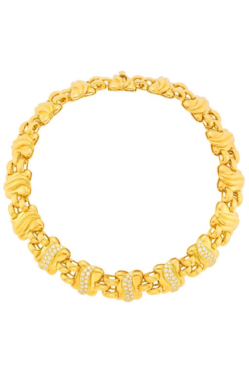 18k Gold Diamond Necklace