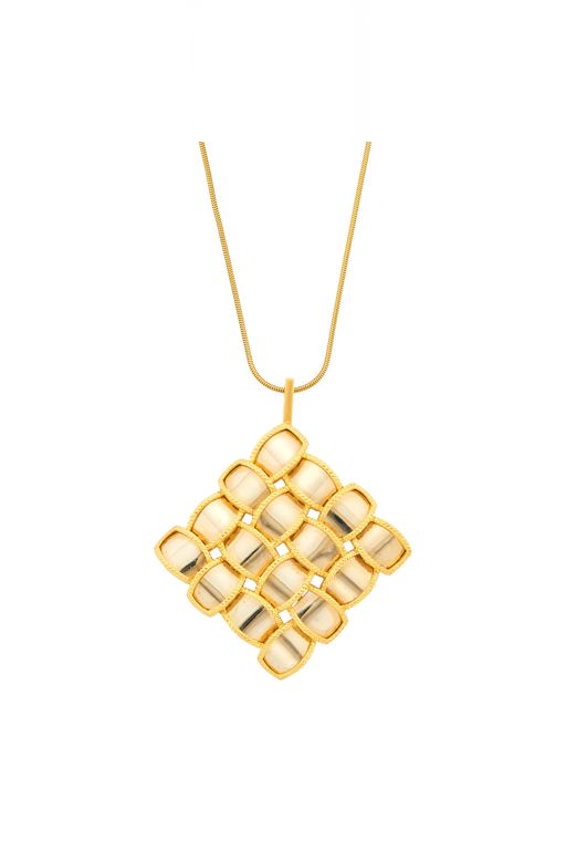 18k Gold Pendant Necklace