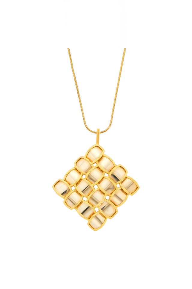 18k Gold Pendant Necklace