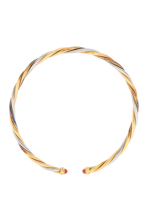 18k Gold Coral Necklace