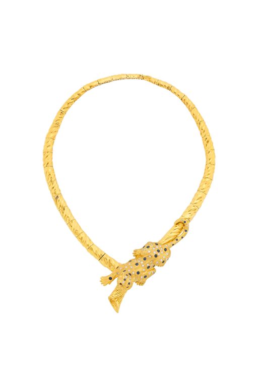 18k Gold Multi-Gem Necklace