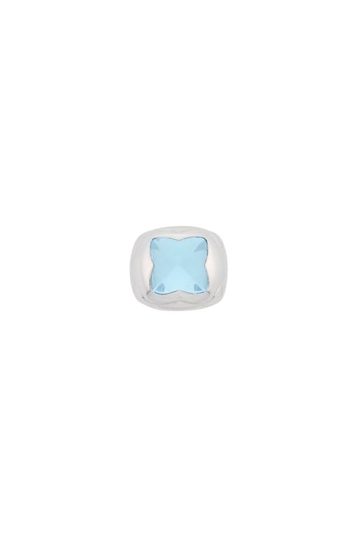 18k White Gold Topaz Ring
