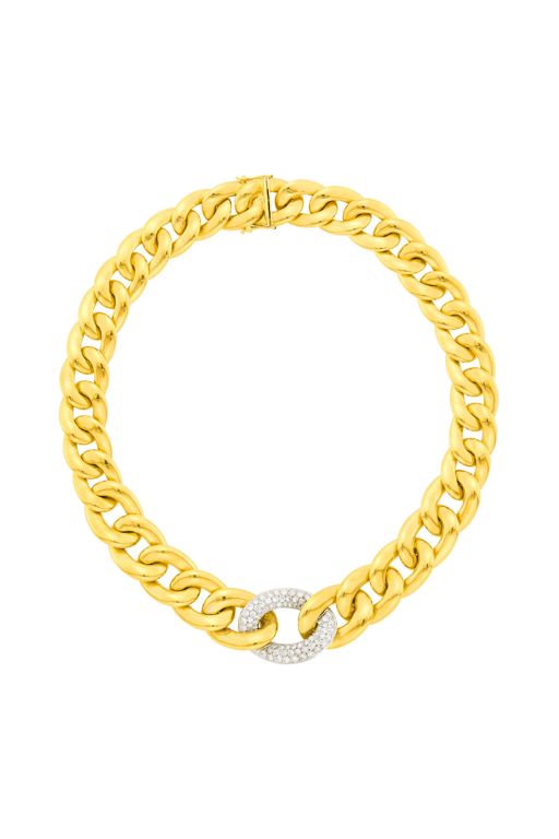18k Gold Diamond Necklace