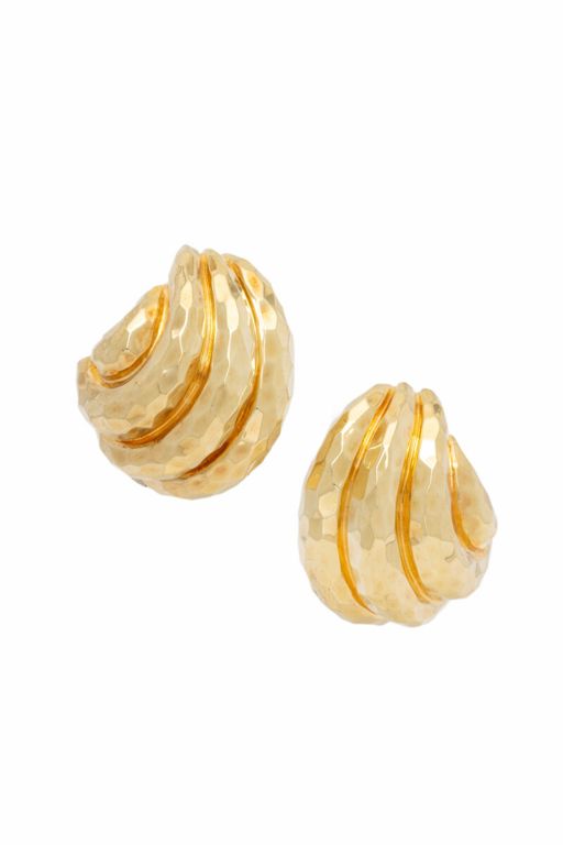 18k Yellow Gold Earrings