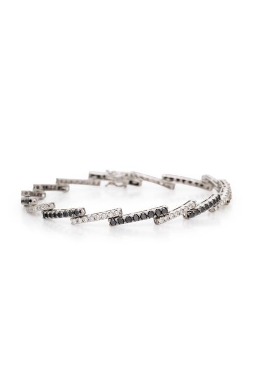 18k White Gold Diamond Bracelet
