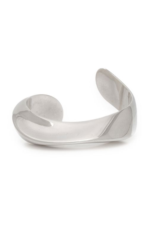 Sterling Silver Swirl Cuff Bracelet