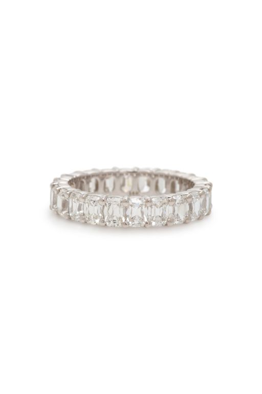 14k White Gold Diamond Eternity Ring