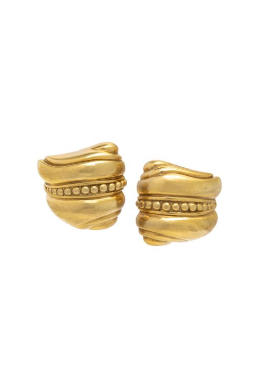 18k Yellow Gold Earrings