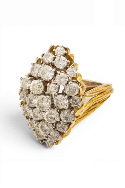 18k Gold Diamond Ring