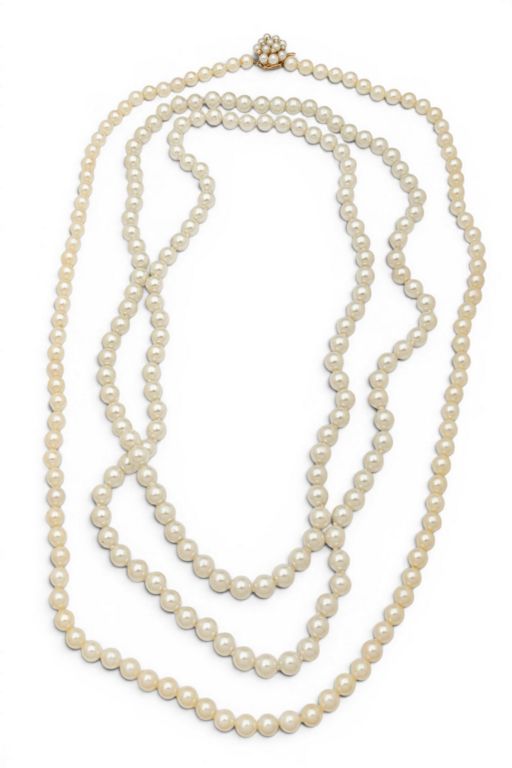 Two Pearl Necklaces