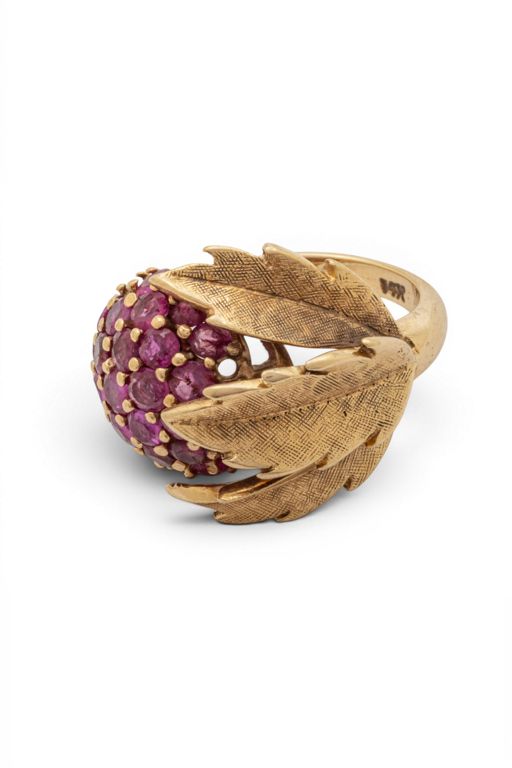 14k Gold Ruby Ring