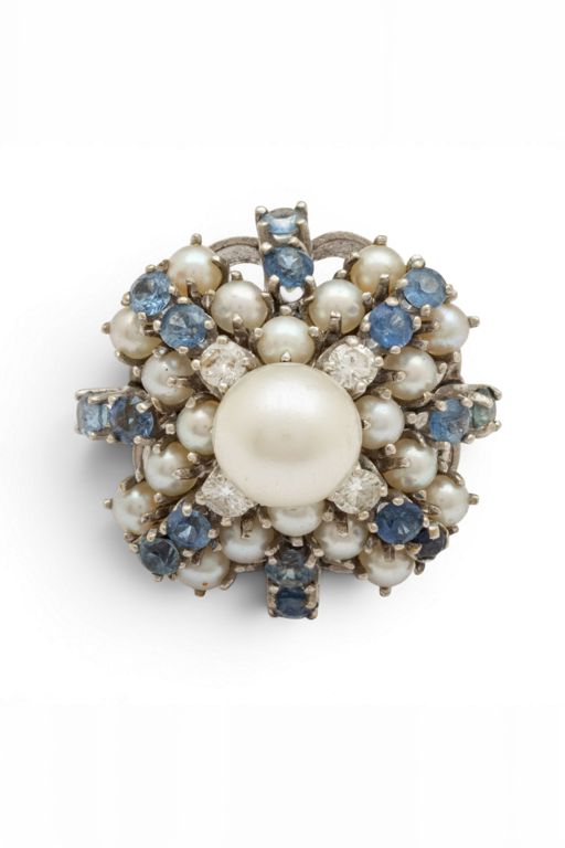14k Gold Multi-Gem Ring