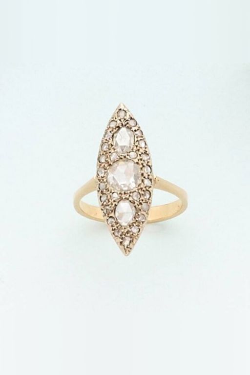 18k Gold Diamond Ring