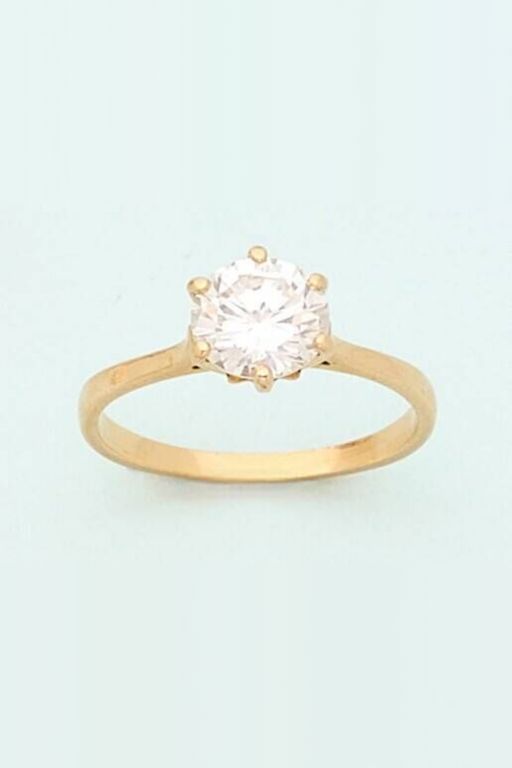 18k Gold Diamond Ring