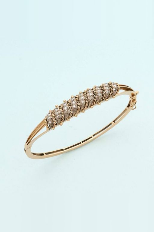 18k Gold Diamond Bracelet