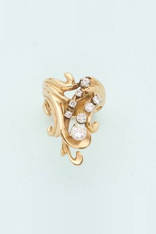 Gold Diamond Ring