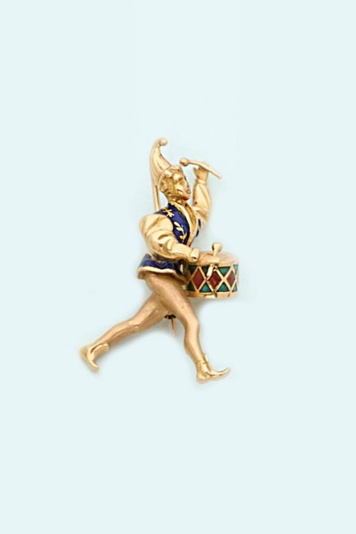 18k Gold Brooch