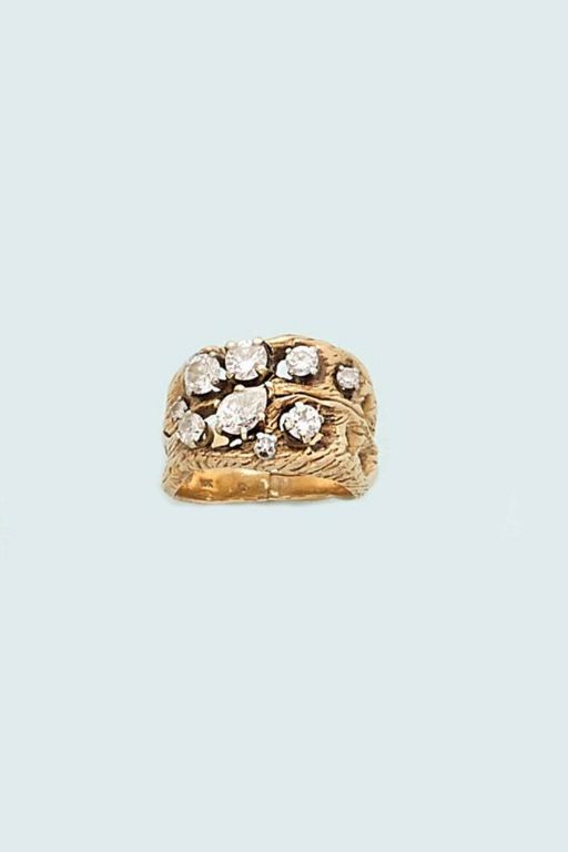 18k Gold Diamond Ring