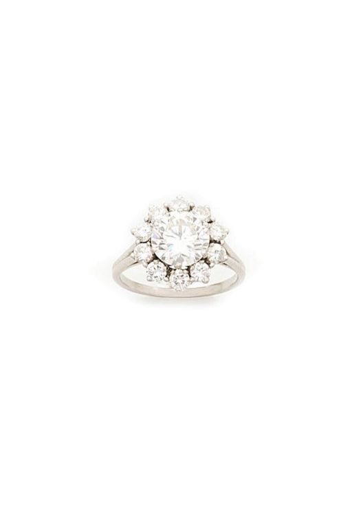 Platinum Diamond Ring