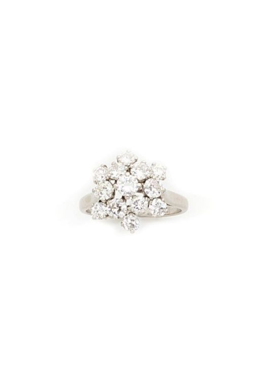 Platinum Diamond Ring