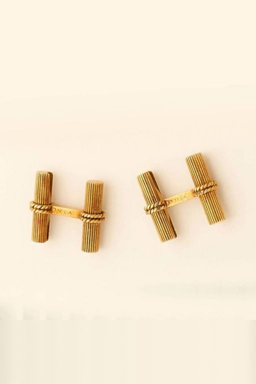 Pair of 18k Gold Cufflinks