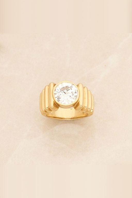 18k Gold Diamond Ring