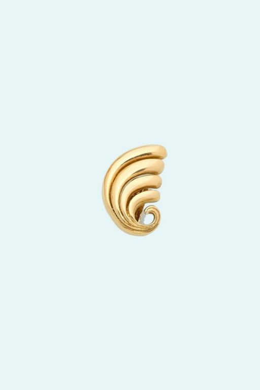 18k Gold Earring