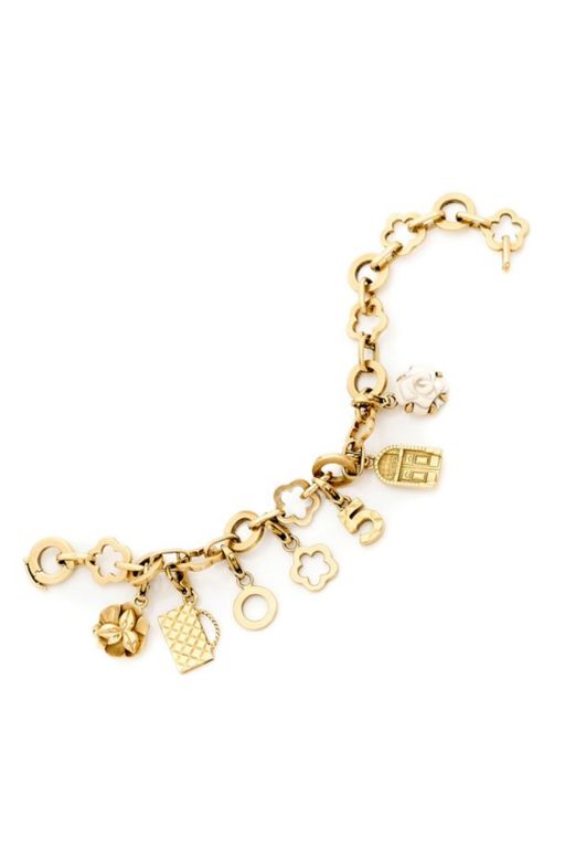 18k Gold Charm Bracelet