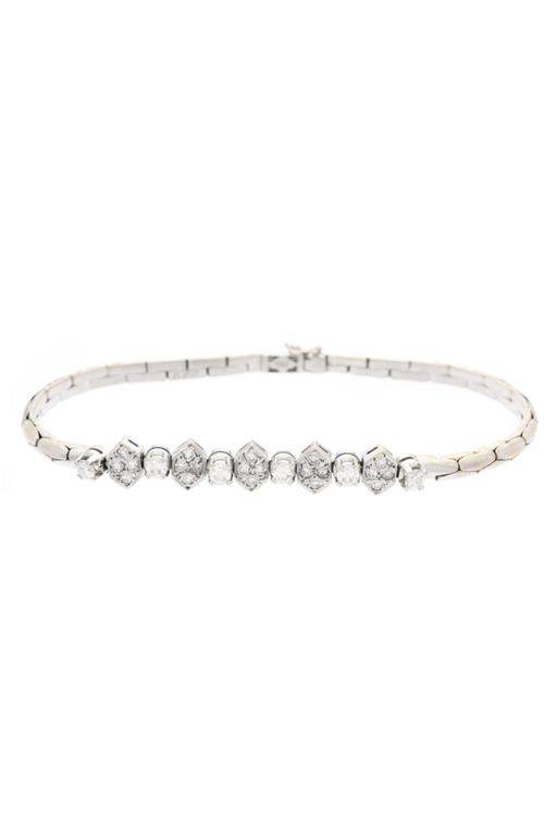 18k Gold Diamond Bracelet