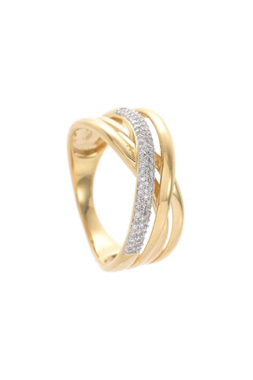 18k Gold Diamond Ring