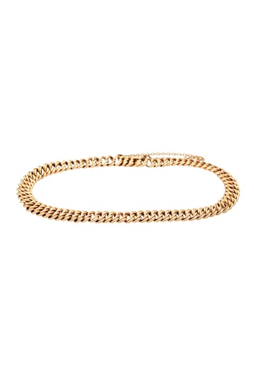 18k Gold Chain Bracelet