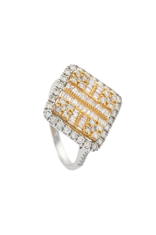 18k Gold Diamond Ring
