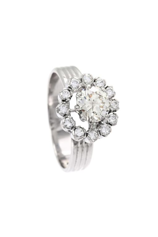 18k Gold Diamond Ring