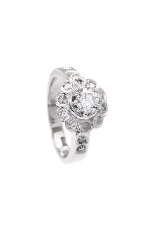 18k Gold Diamond Ring