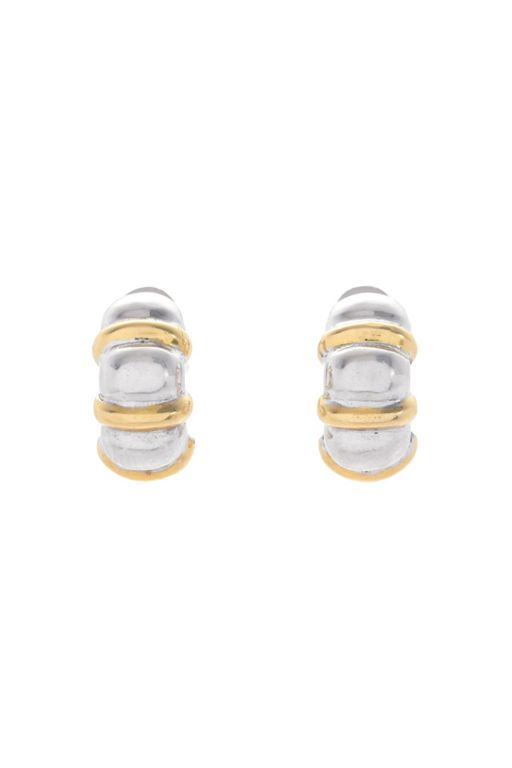 Pair of 18k Gold Hoop Earrings