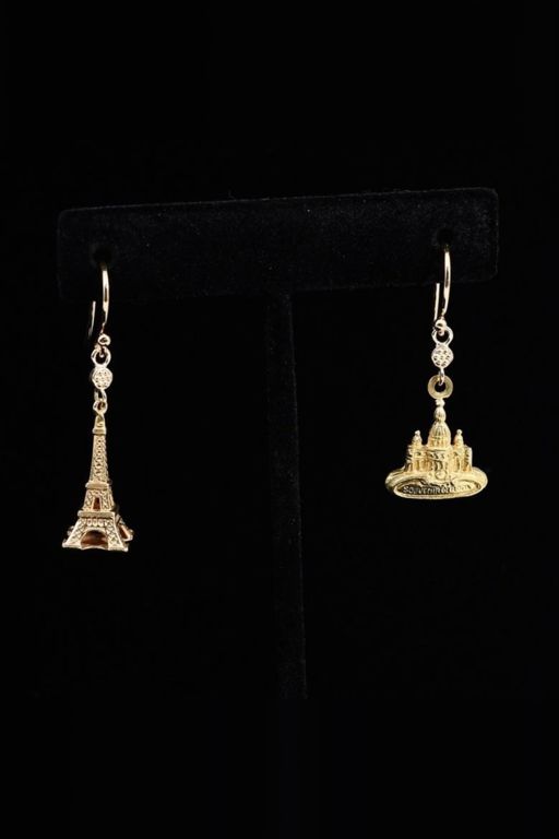 Pair of 18k Gold Earrings