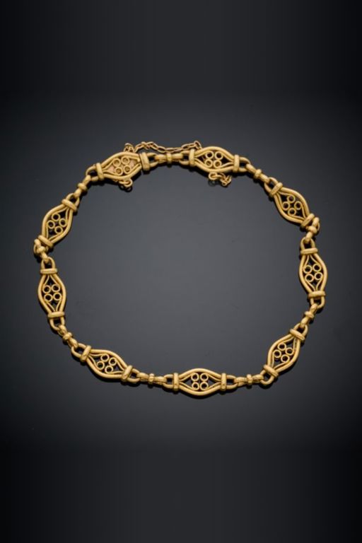 18k Gold Link Bracelet