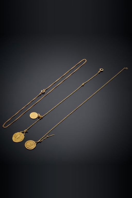 18k Gold Jewelry Set