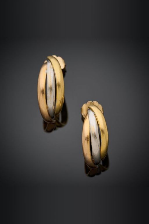 Pair of 18k Gold Earrings