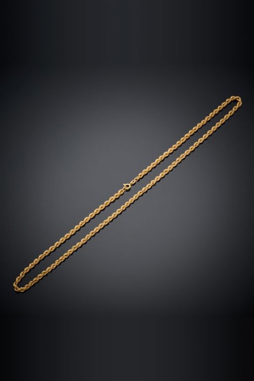 18k Gold Chain Necklace