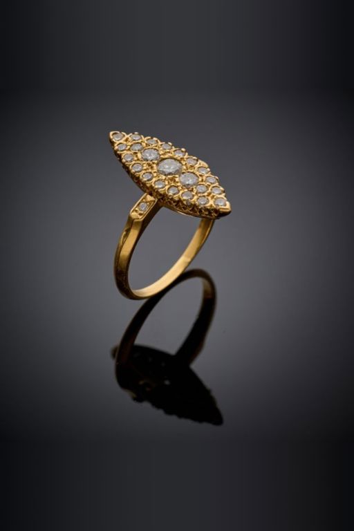 18k Gold Diamond Ring