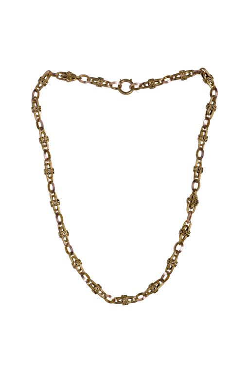 18k Gold Daisy Necklace