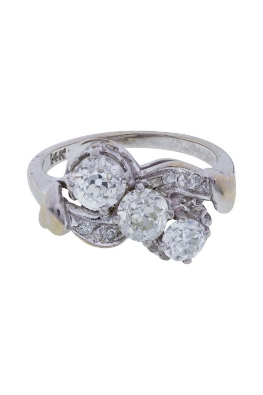 14k Gold Diamond Ring