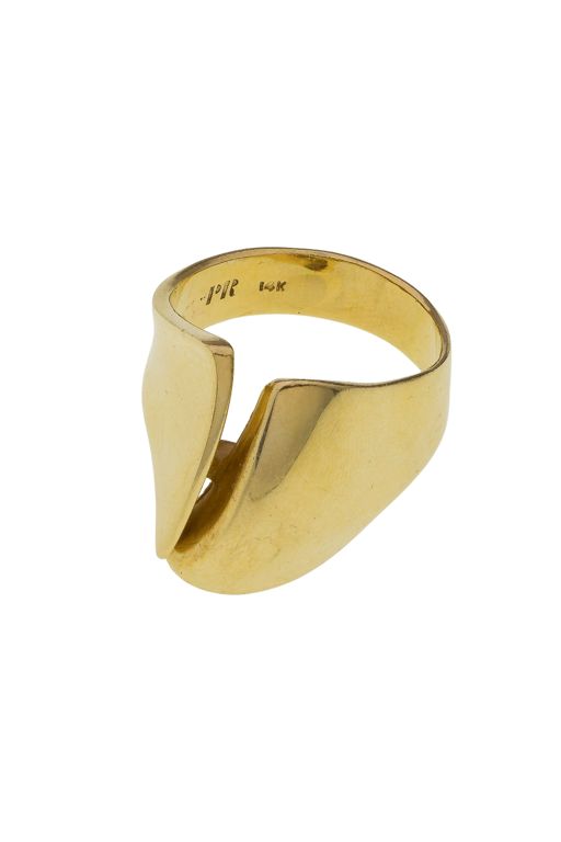 14k Gold Band Ring